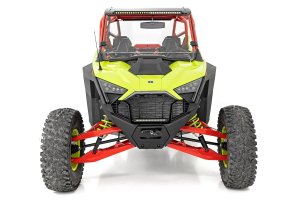 Polaris RZR Pro R Full Windshield - Rough Country - Scratch Resistant - 2022